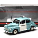 Morris Minor ポリス ブルー & ホワイト Minichamps 1:18 - image 8 of 8