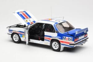 Opel Ascona 400 #5 W. Rohrl / C. Geistdorfer Safari Rally ワールドチャンピオン 1982 Sun Star 1:18 5378 メタル - 画像 5/8