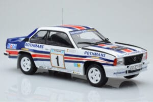 Opel Ascona 400 Rothmans #1 W. Rohrl / C. Geistdorfer Rally Acropolis 1982 IXO 1:18 18RMC097A メタル - 画像 4/6