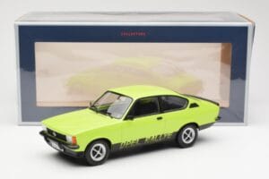 Opel Kadett E Rally 2.0 グリーン ブラック Norev 1:18 183653 メタル - 画像 6/6