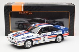 Opel Manta 400 Rothmans #8 J. McRae / I. Grindrod Lombard RAC Rally 1983 IXO 1:18 18RMC038A メタル - 画像 6/6