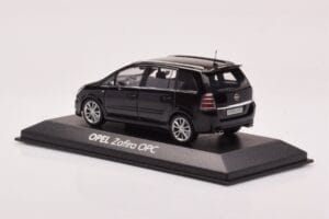 Opel Zafira B OPC ブラック Minichamps 1:43 1799622 メタル - 画像 3/4