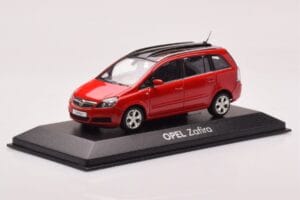 Opel Zafira B OPC レッド Minichamps 1:43 400045300 メタル - 画像 2/4