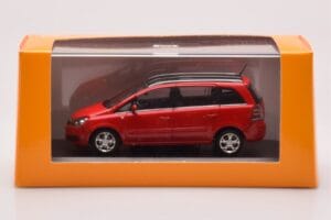 Opel Zafira B OPC レッド Minichamps 1:43 400045300 メタル - 画像 4/4