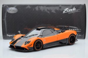 Pagani Zonda Cinque オレンジ St Tropez Almost Real 1:18 850603001 メタル - 画像 2/8