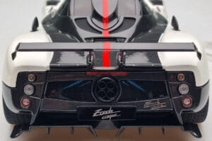Pagani Zonda Cinque ホワイト Benny Almost Real 1:18 850601001 メタル - 画像 11/12