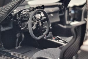 Pagani Zonda Cinque ホワイト Benny Almost Real 1:18 850601001 メタル - 画像 8/12