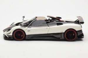 Pagani Zonda Cinque Roadster ホワイト Benny Almost Real 1:18 850611001 メタル - 画像 4/8