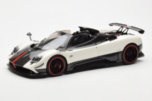 Pagani Zonda Cinque Roadster ホワイト Benny Almost Real 1:18