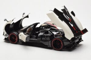 Pagani Zonda Cinque Roadster ホワイト Benny Almost Real 1:18 850611001 メタル - 画像 5/8