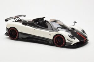 Pagani Zonda Cinque Roadster ホワイト Benny Almost Real 1:18 850611001 メタル - 画像 6/8