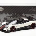 Pagani Zonda Cinque Roadster ホワイト Benny Almost Real 1:18 - image 8 of 8