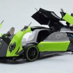 Pagani Zonda Cinque グリーン Firenze Almost Real 1:18 - image 2 of 15