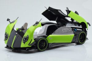 Pagani Zonda Cinque グリーン Firenze Almost Real 1:18 850602001 メタル - 画像 2/15