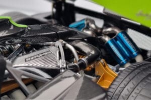 Pagani Zonda Cinque グリーン Firenze Almost Real 1:18 850602001 メタル - 画像 11/15