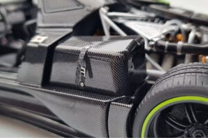 Pagani Zonda Cinque グリーン Firenze Almost Real 1:18 850602001 メタル - 画像 10/15