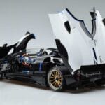 Pagani Zonda HP Barchetta カーボンファイバー ホワイト LCD 1:18 LCD18009 WH メタル - image 7 of 9