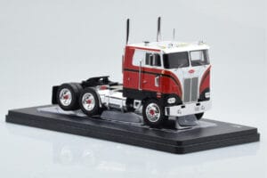 Peterbilt 352 Pacemaker レッド ホワイト IXO 1:43 TR097 メタル - 画像 3/4