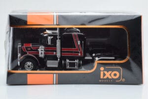 Peterbilt 359 ブラック レッド IXO 1:43 TR158 メタル - 画像 4/4
