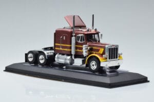 Peterbilt 359 ブラウン IXO 1:43 TR043 メタル - 画像 4/6