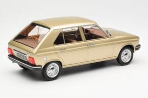 Peugeot 104 GR ベージュ メタリック Norev 1:18 184904 メタル - 画像 2/6