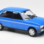 Peugeot 104 S イビス ブルー Norev 1:18 - image 4 of 6