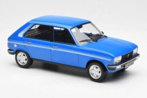 Peugeot 104 S イビス ブルー Norev 1:18 184903 メタル - 画像 4/6