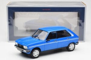 Peugeot 104 S イビス ブルー Norev 1:18 184903 メタル - 画像 6/6