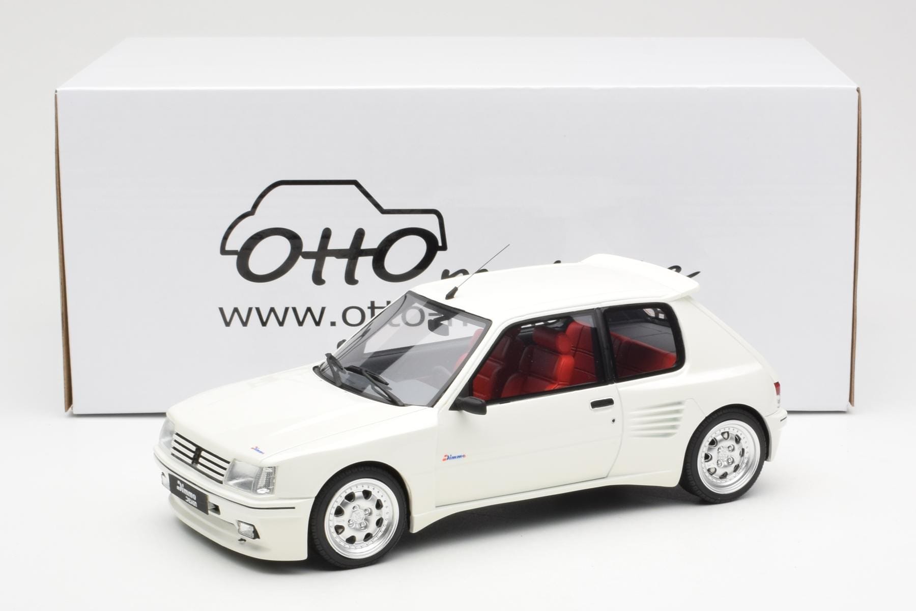 Peugeot 205 Dimma ホワイト Otto 1:18 OT681 レジン - 画像 6/6