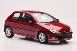 Peugeot 206 S16 レッド Otto 1:18 OT1039 レジン - 画像 4/6