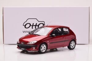 Peugeot 206 S16 レッド Otto 1:18 OT1039 レジン - 画像 6/6