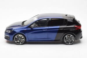 Peugeot 308 GTI マグネティックブルー ブラック Otto 1:18 OT922 レジン - 画像 3/6