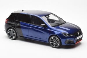 Peugeot 308 GTI マグネティックブルー ブラック Otto 1:18 OT922 レジン - 画像 4/6