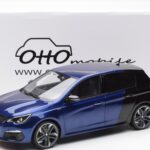 Peugeot 308 GTI マグネティックブルー ブラック Otto 1:18 - image 6 of 6