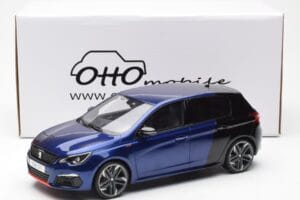Peugeot 308 GTI マグネティックブルー ブラック Otto 1:18 OT922 レジン - 画像 6/6