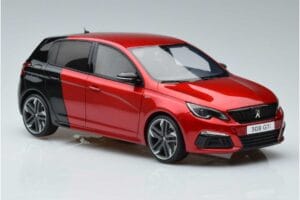 Peugeot 308 T9 GTI レッド Otto 1:18 OT368 レジン - 画像 4/6