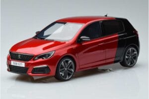 Peugeot 308 T9 GTI レッド Otto 1:18 OT368 レジン
