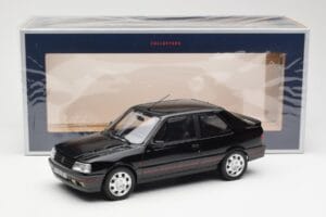 Peugeot 309 GTi ブラック Norev 1:18 184885 メタル - 画像 6/6