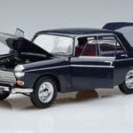 Peugeot 404 ブルー Norev 1:18 184836 メタル - image 2 of 7