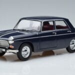 Peugeot 404 ブルー Norev 1:18 184836 メタル