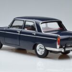 Peugeot 404 ブルー Norev 1:18 184836 メタル - image 6 of 7