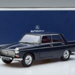 Peugeot 404 ブルー Norev 1:18 184836 メタル - image 7 of 7