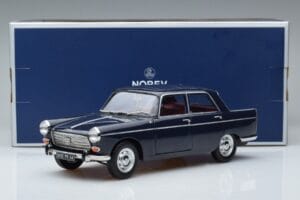 Peugeot 404 ブルー Norev 1:18 184836 メタル - 画像 7/7