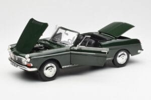 Peugeot 404 カブリオレ Antique Green 限定版 Norev 1:18 184829 メタル - 画像 2/8