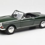 Peugeot 404 カブリオレ Antique Green 限定版 Norev 1:18