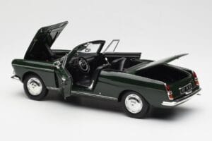 Peugeot 404 カブリオレ Antique Green 限定版 Norev 1:18 184829 メタル - 画像 5/8