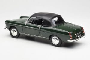 Peugeot 404 カブリオレ Antique Green 限定版 Norev 1:18 184829 メタル - 画像 7/8
