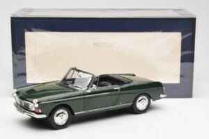 Peugeot 404 カブリオレ Antique Green 限定版 Norev 1:18 184829 メタル - 画像 8/8