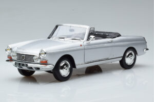Peugeot 404 カブリオレ シルバー Norev 1:18