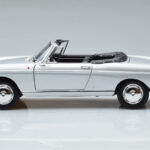 Peugeot 404 カブリオレ シルバー Norev 1:18 - image 5 of 8